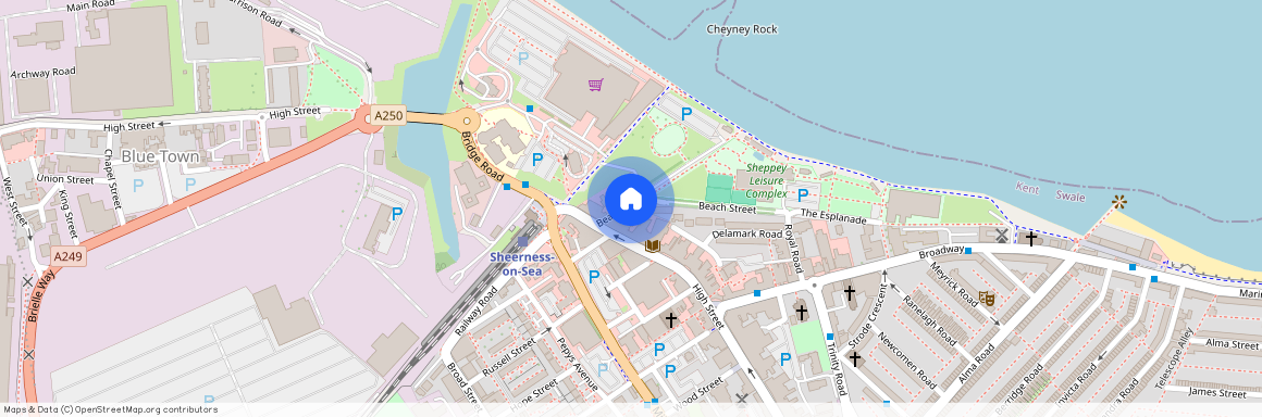 Beach Street, Sheerness, Kent, ME12