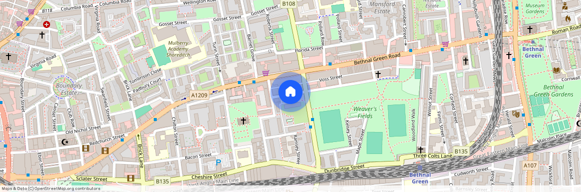 Derbyshire Street Bethnal Green, E2