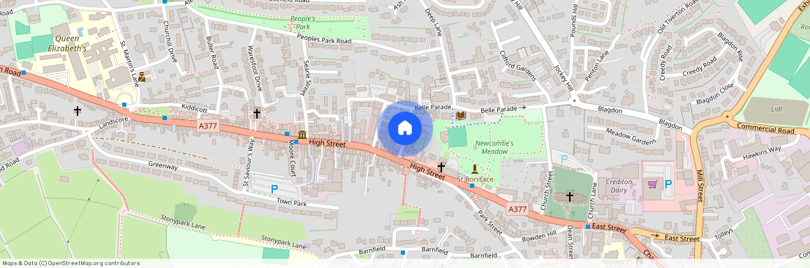 North Street, Crediton, EX17