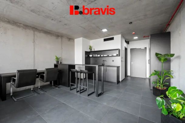 Pronájem 1+kk, Královopolská, Brno: Smart home, wifi, klima a fitness - Photo 1