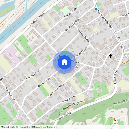 1994, Aproz (Nendaz), Rue Des Iles