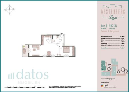 ERSTBEZUG! 2-Zimmerwohnung - WesterbergLogen - Photo 4