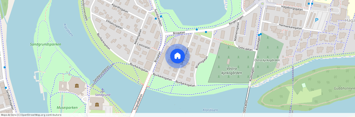 Polluxgatan, Karlstad