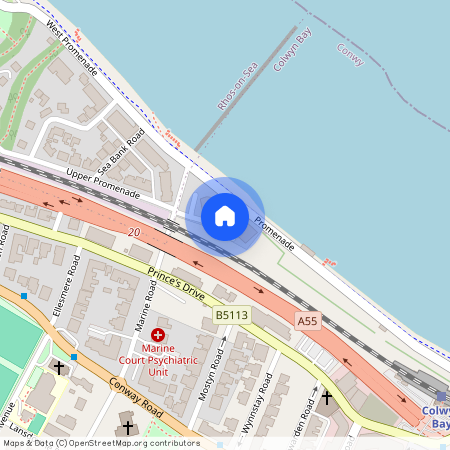 Princess Court, Marine Road, Colwyn Bay, Conwy, LL29