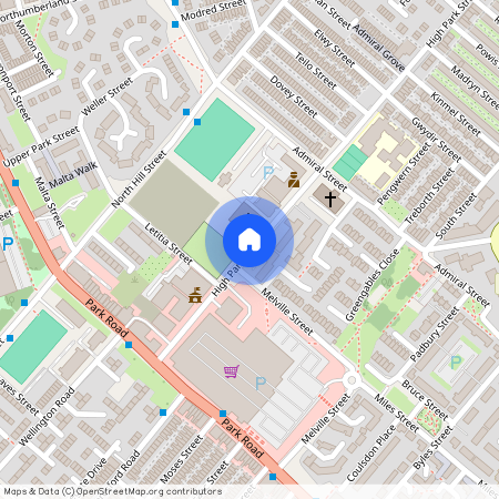 High Park Street, Liverpool, Merseyside, L8