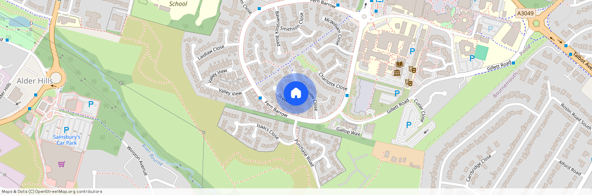 Poole Drew Close Talbot Village, BH12, Dorset