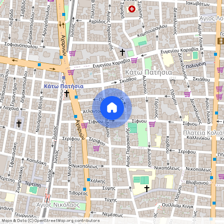 Κάτω Πατήσια (Λεωφόρος Πατησίων - Λεωφόρος Αχαρνών)