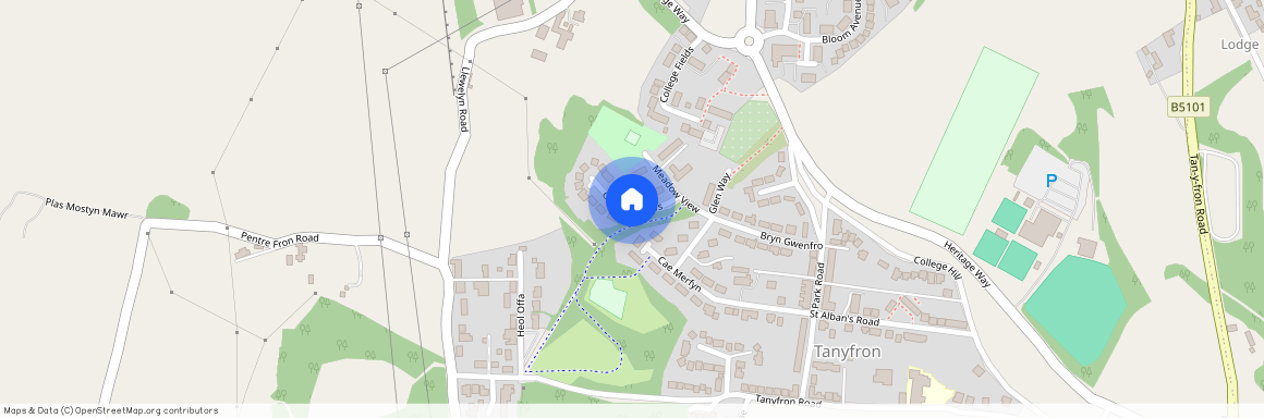 Oak Meadows, Tanyfron, Wrexham