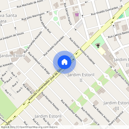 Avenida Comendador José da Silva Martha, 240 - Jardim Estoril, Bauru - SP