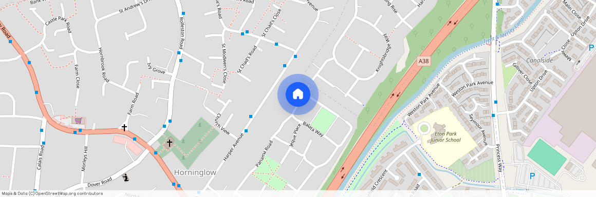 Balata Way, Staffordshire, Burton upon Trent, DE13, Estate