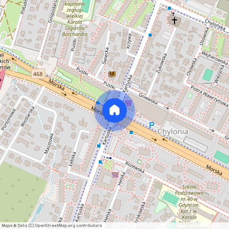 ul. Chylońska, Chylonia, Gdynia, pomorskie