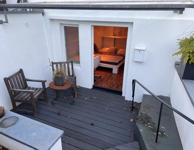 möbliertes 1 Raum-Appartement Witten Herbede/Kämpen mit Terrasse - Photo 1