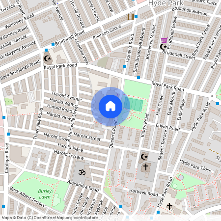 Queens Road, Hyde Park, Leeds