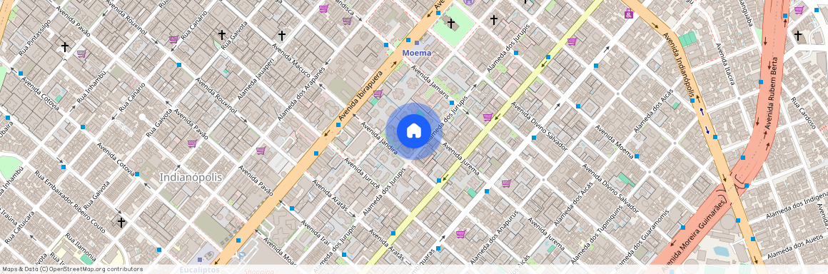 Alameda dos Jurupis, 896 - Moema, São Paulo - SP