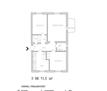 Hemvärnsvägen 11 B, våning None - Photo 2