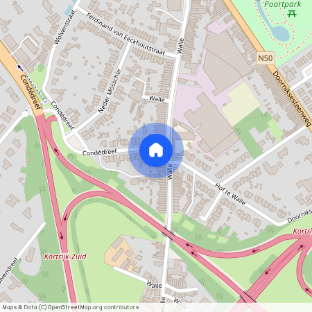 Walle 100, kamer 3, 8500, Kortrijk