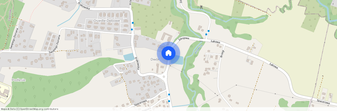 Krakowski, Mogilany, Lusina