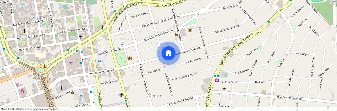 Rua Joaquim Nabuco, Centro, RS, Novo Hamburgo