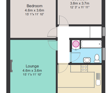 2 bedroom maisonette to rent - Photo 4