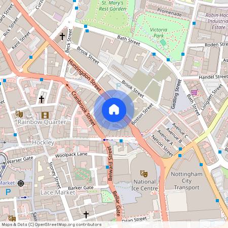 Flat 16, Byron Works, 106 Lower Parliament Street, Nottingham, NG1 1EN