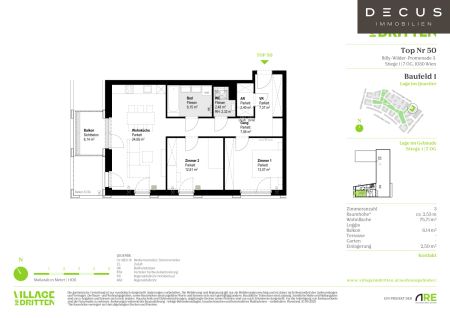 | PALAIS ROSE | BAUFELD 1 | MIETE | BEZUGSBEREIT AB 1.NOVEMBER 2026 | VILLAGE IM DRITTEN - Photo 5