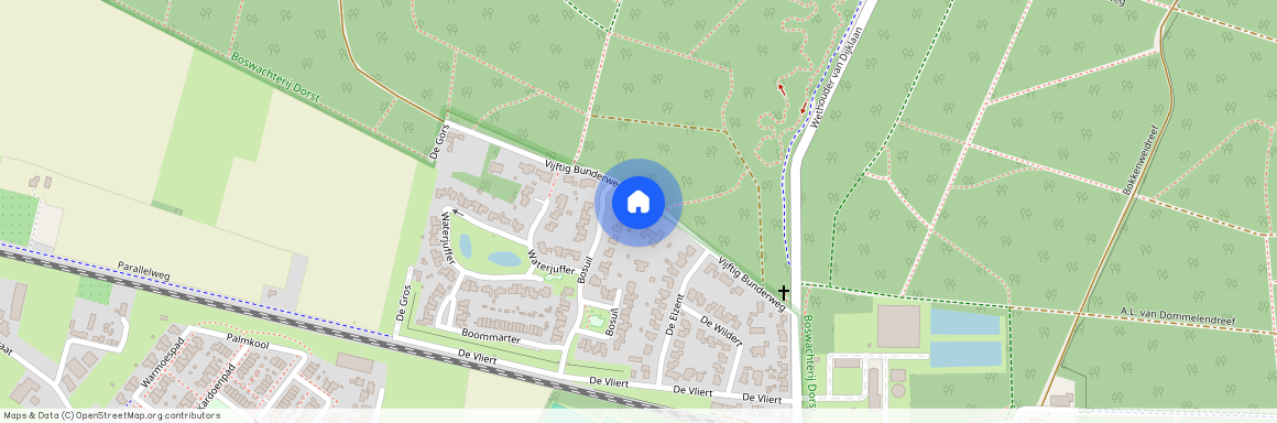 Bosgebied Dorst, 4849 PD, Vijftig Bunderweg, Dorst