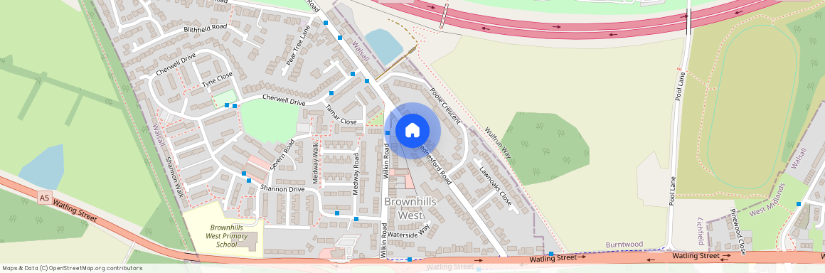 Hednesford Road, Brownhills, Walsall