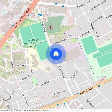 Chapel Road, Oldham, Greater Manchester, OL8