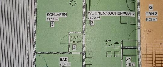 Mietwohnung ca. 69 m2 in 56290 Buch ab 01.11.25 zu vermieten - Foto 1