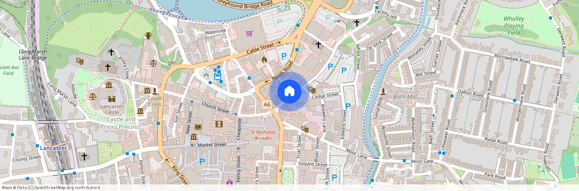 Pitt Street, St Leonard's Gate, Lancaster, LA1