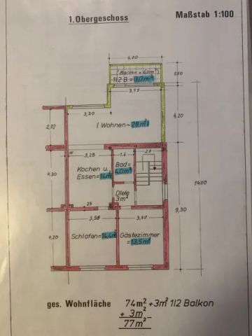 Frisch renoviert - Ruhige 3 Zimmerwohnung - Foto 5