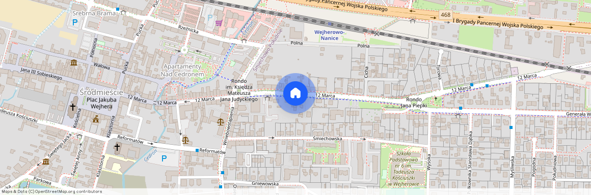 ul. 12 Marca, Wejherowo, wejherowski, pomorskie