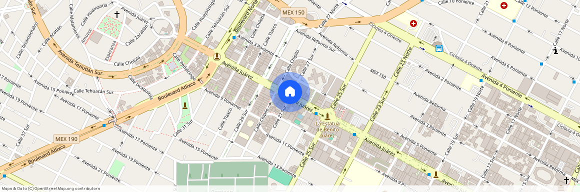 27 sur #795, Colonia La Paz, C.P. 72160, Puebla