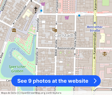 TOP-Lage in Rheinnähe - Möblierte 2-Zimmer-Wohnung mit Aufzug und B... - Photo 1