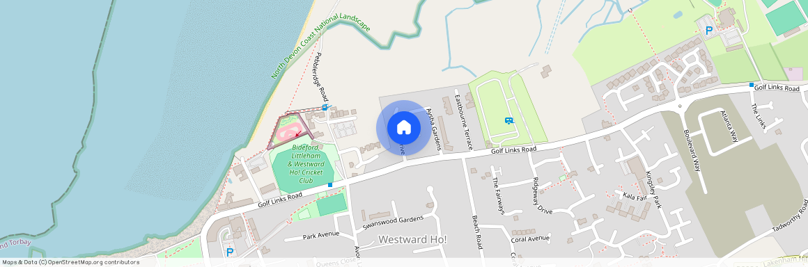 Venton Drive, Westward Ho!