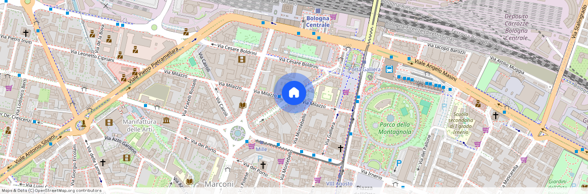 Via Antonio Gramsci, Bologna, Emilia-Romagna 40121