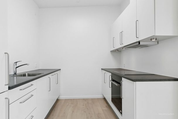 Rækkehus i nyere kvarter med legeplads og grønneområder, med plads til fælleskab - Photo 1