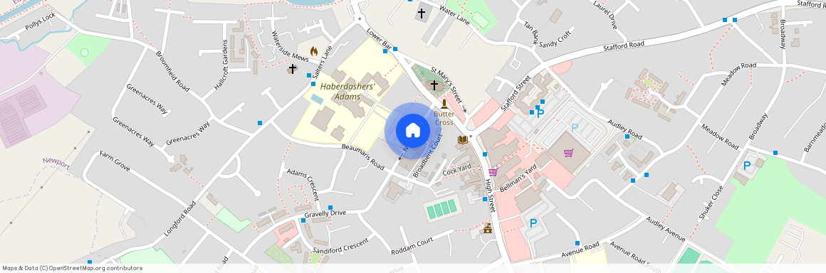 Trinity Mews, New Street, Newport, Shropshire, TF10