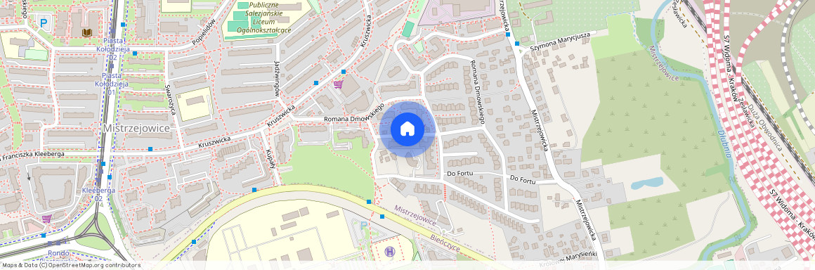 ul. ks. Stefana Mazanka, Mistrzejowice, Mistrzejowice, Kraków, małopolskie