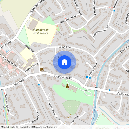 The Saplings, Stafford ST19