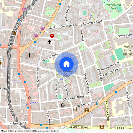 Arnold Circus (Chertsey House), Shoreditch, London, E2