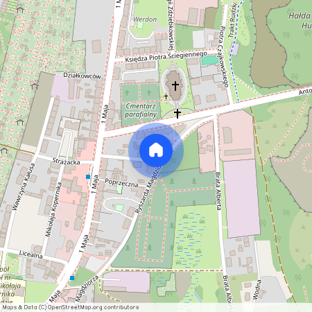 ul. Fryderyka Szopena, Wirek, Ruda Śląska, śląskie