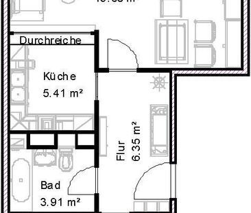 Wohnungsangebot Widderstraße 7 - Foto 1