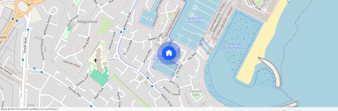 The Piazza, Sovereign Harbour South