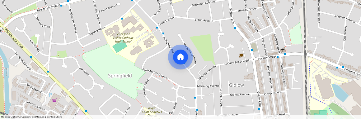 Springfield Road, Wigan, Greater Manchester, WN6