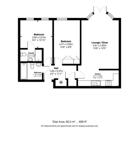 2 bedroom apartment to rent - Photo 4