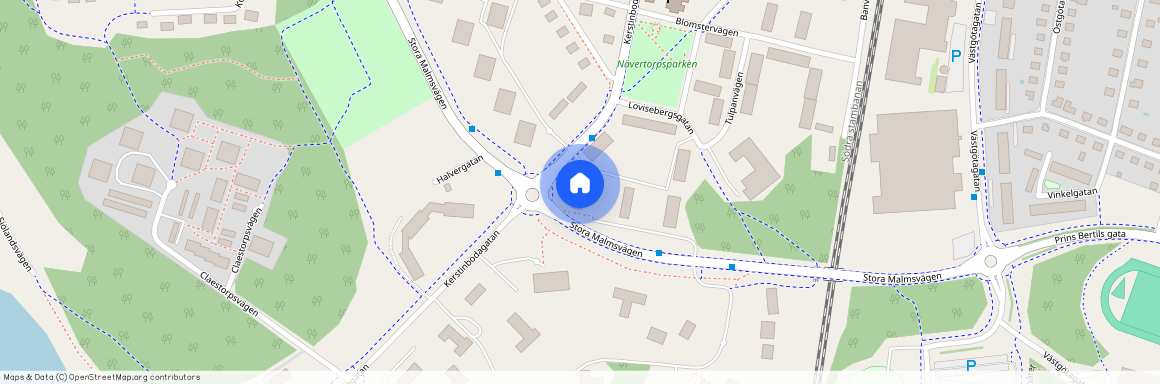 Katrineholm söder, Södermanland, St Malmsvägen 12 B