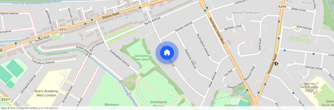 Shaftesbury Avenue, Feltham TW14