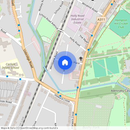 Myrtle Road, Teddington, London, TW12