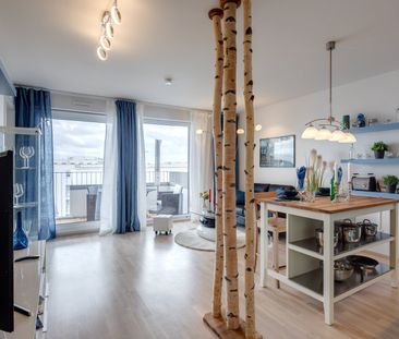 New building 2018: Like new furnished 2-room apartment in Freiham -... - Foto 4